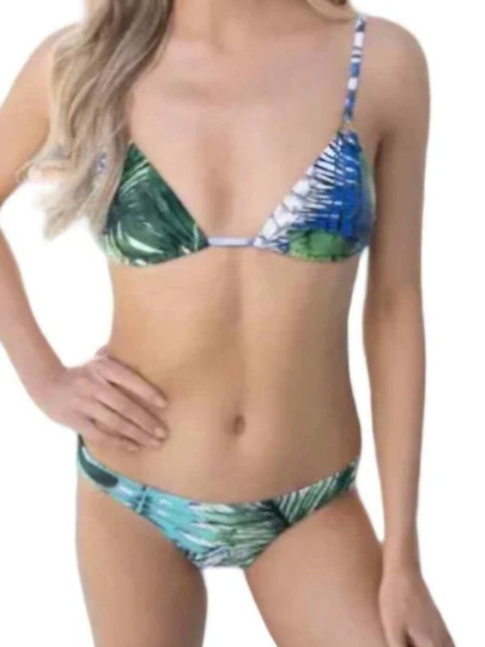 Swiminista Bikini Top Women's Medium Swim Jardin Chic x Christian Lacroix NWT